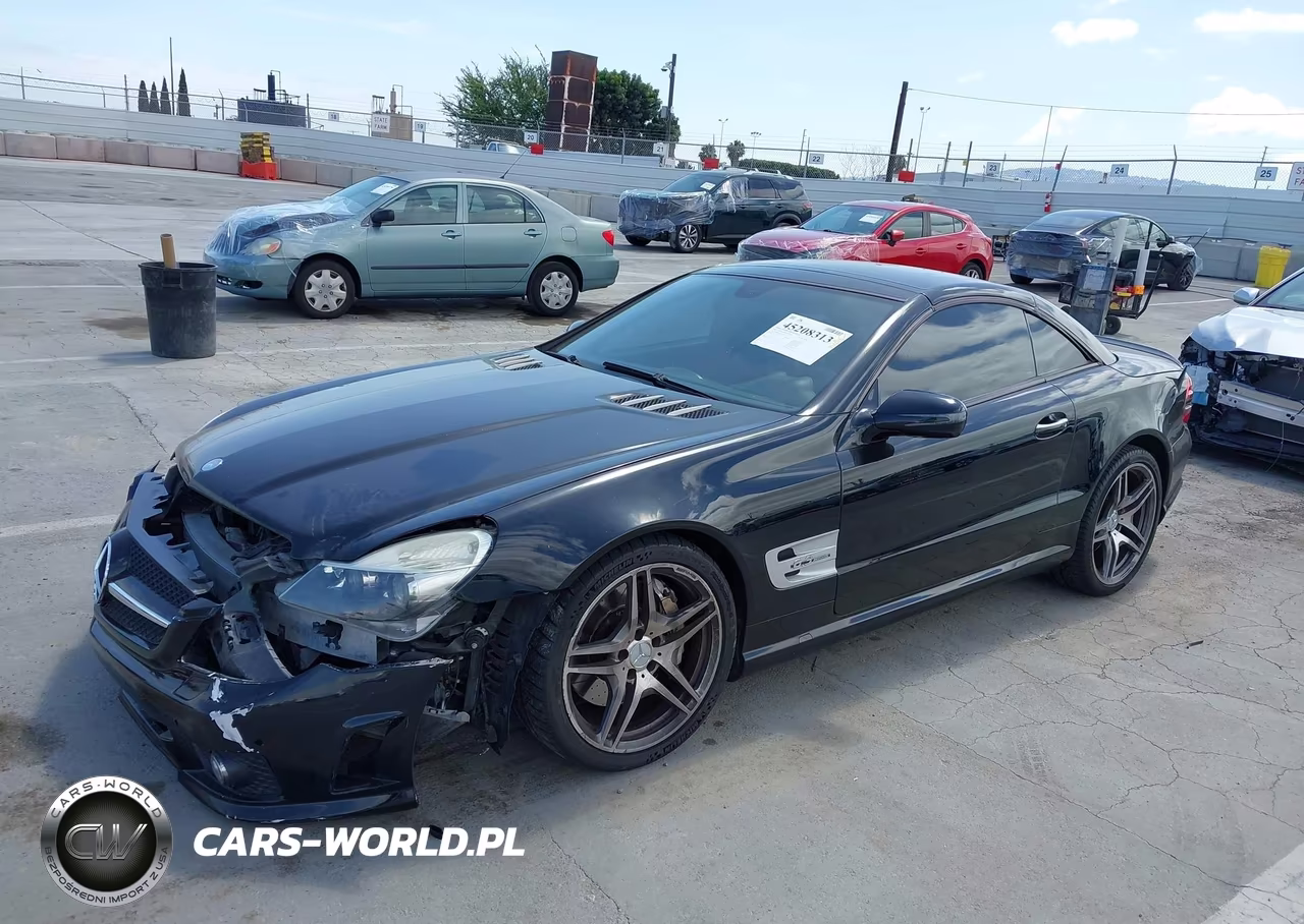 2011 Mercedes-Benz Sl 63 Amg VIN:WDBSK7AA3BF161217 - 2