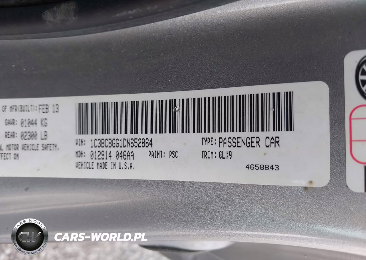 2013 Chrysler 200 S VIN:1C3BCBGG1DN652864 - 9