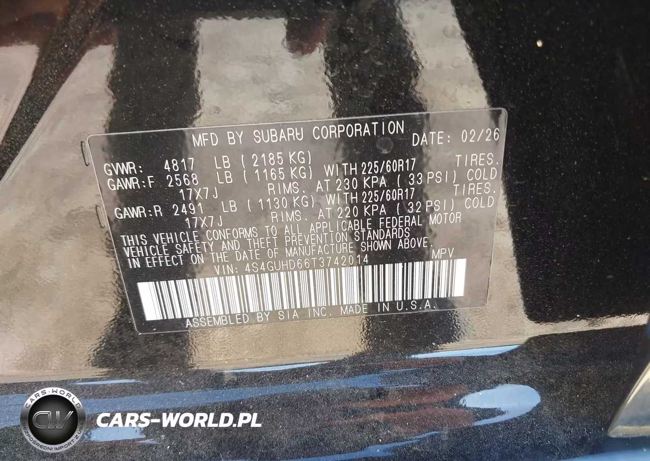 2026 Subaru Crosstrek Premium VIN:4S4GUHD66T3742014 - 9
