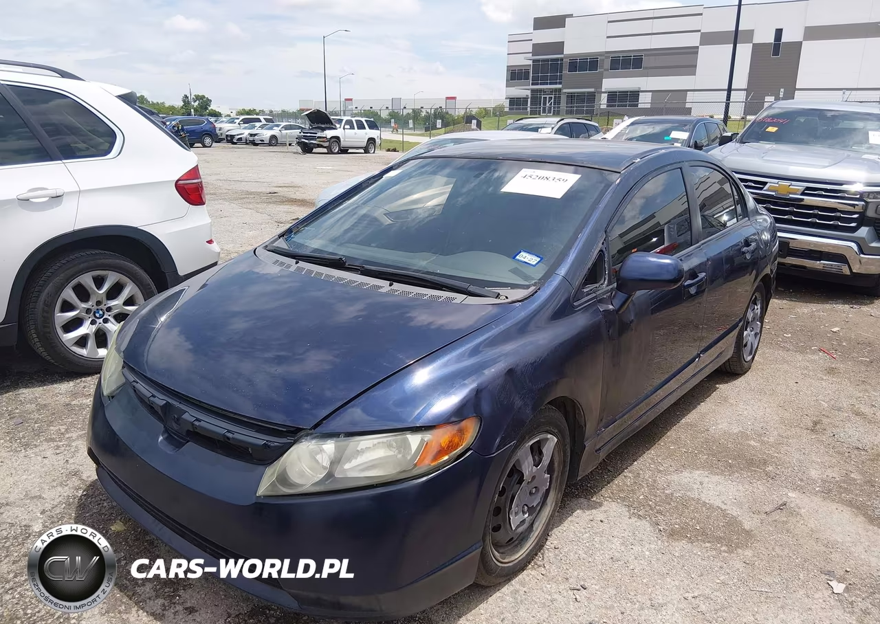 2007 Honda Civic Lx VIN:1HGFA16587L051451 - 2