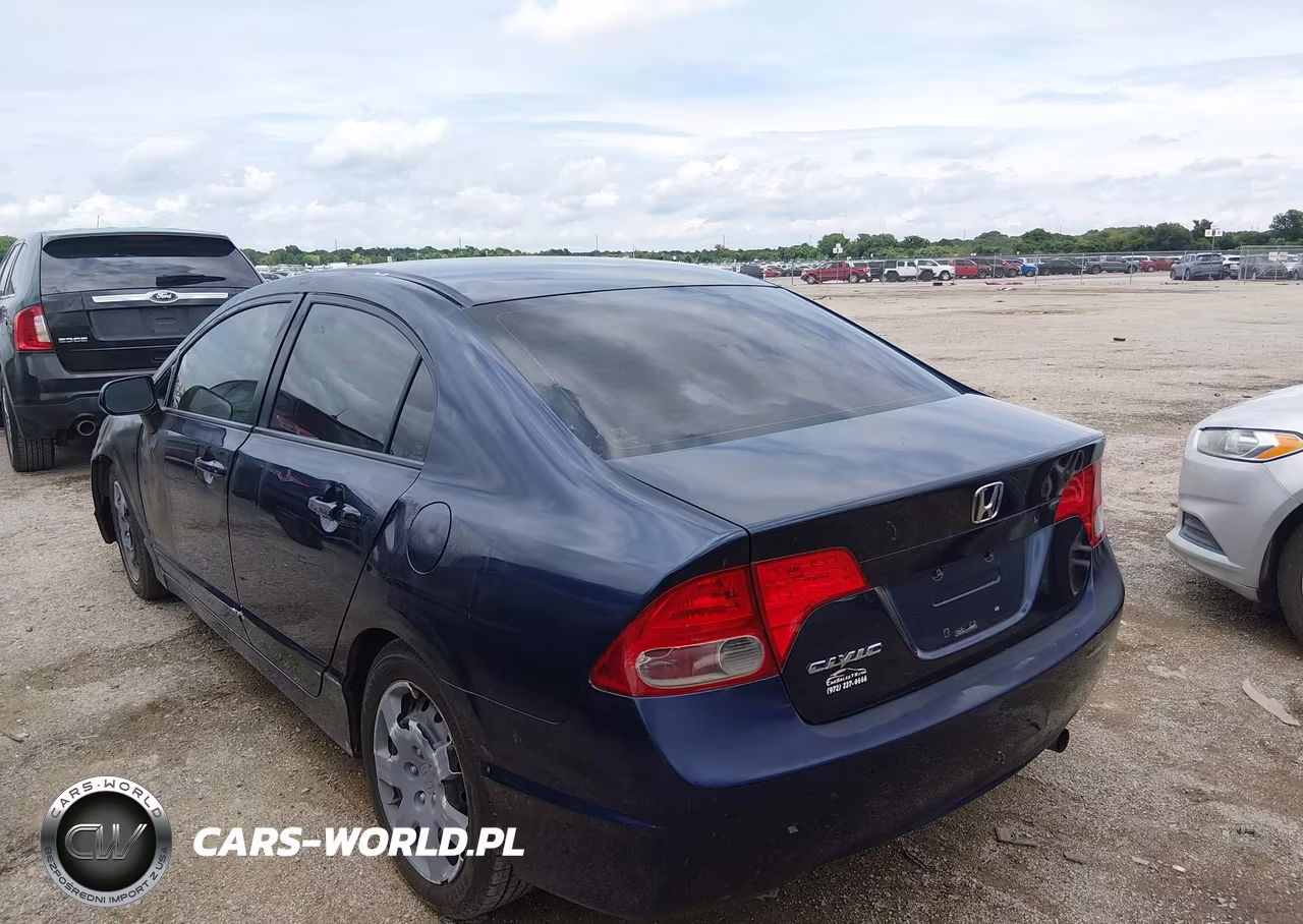 2007 Honda Civic Lx VIN:1HGFA16587L051451 - 3