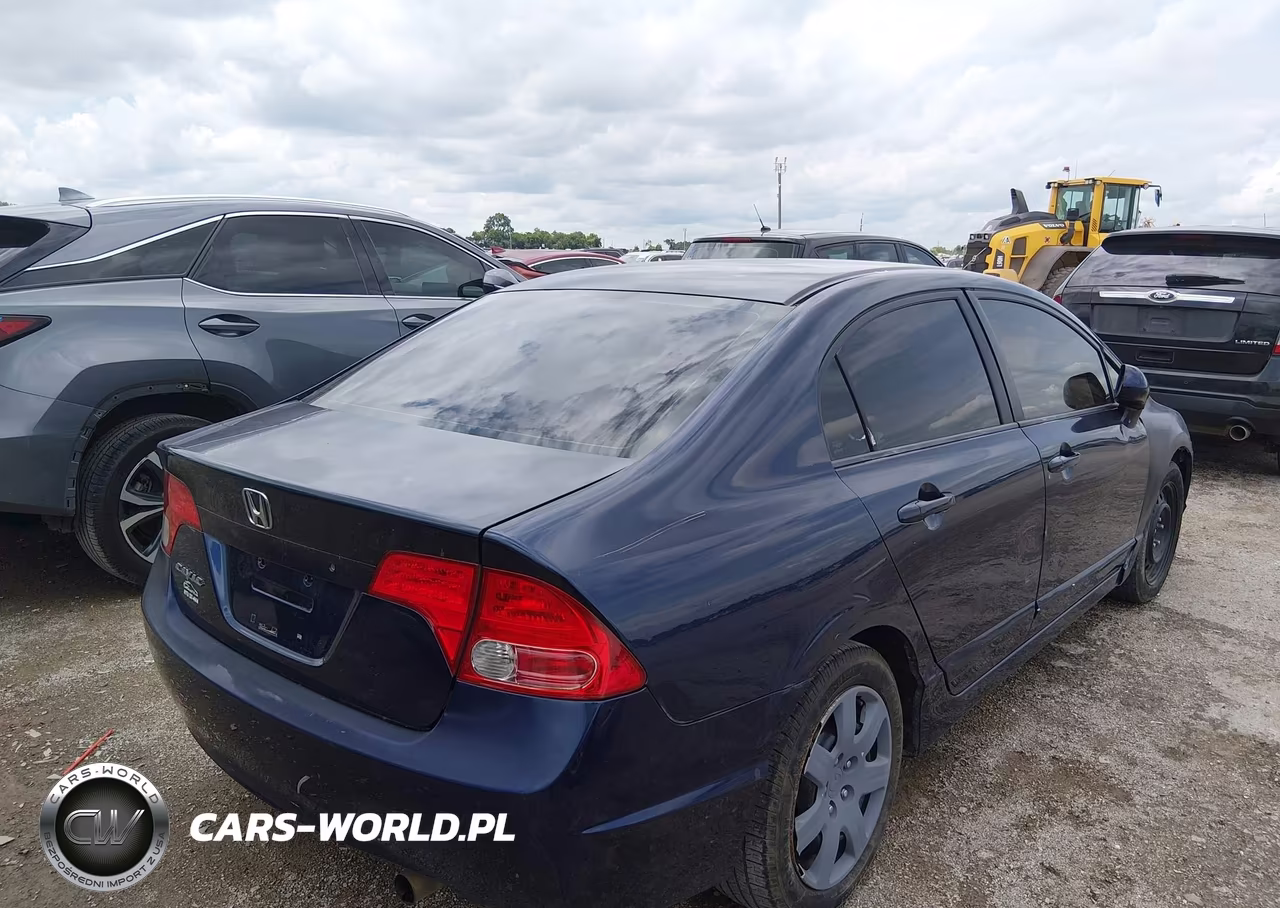 2007 Honda Civic Lx VIN:1HGFA16587L051451 - 4