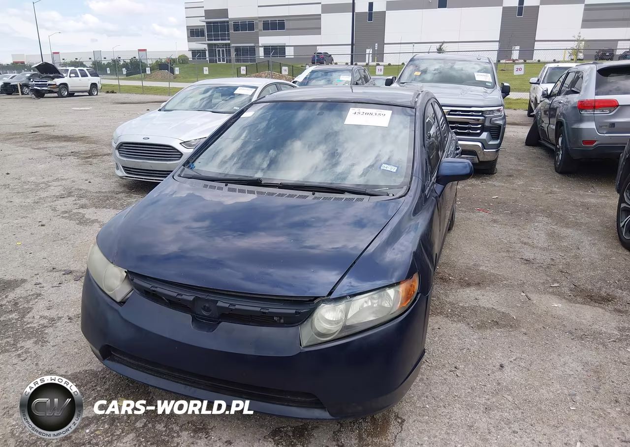 2007 Honda Civic Lx VIN:1HGFA16587L051451 - 6