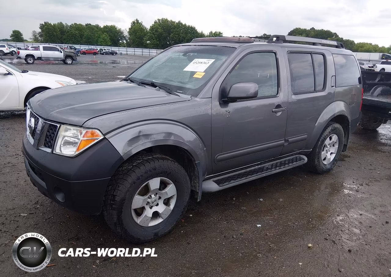 2005 Nissan Pathfinder Se VIN:5N1AR18W35C782465 - 2