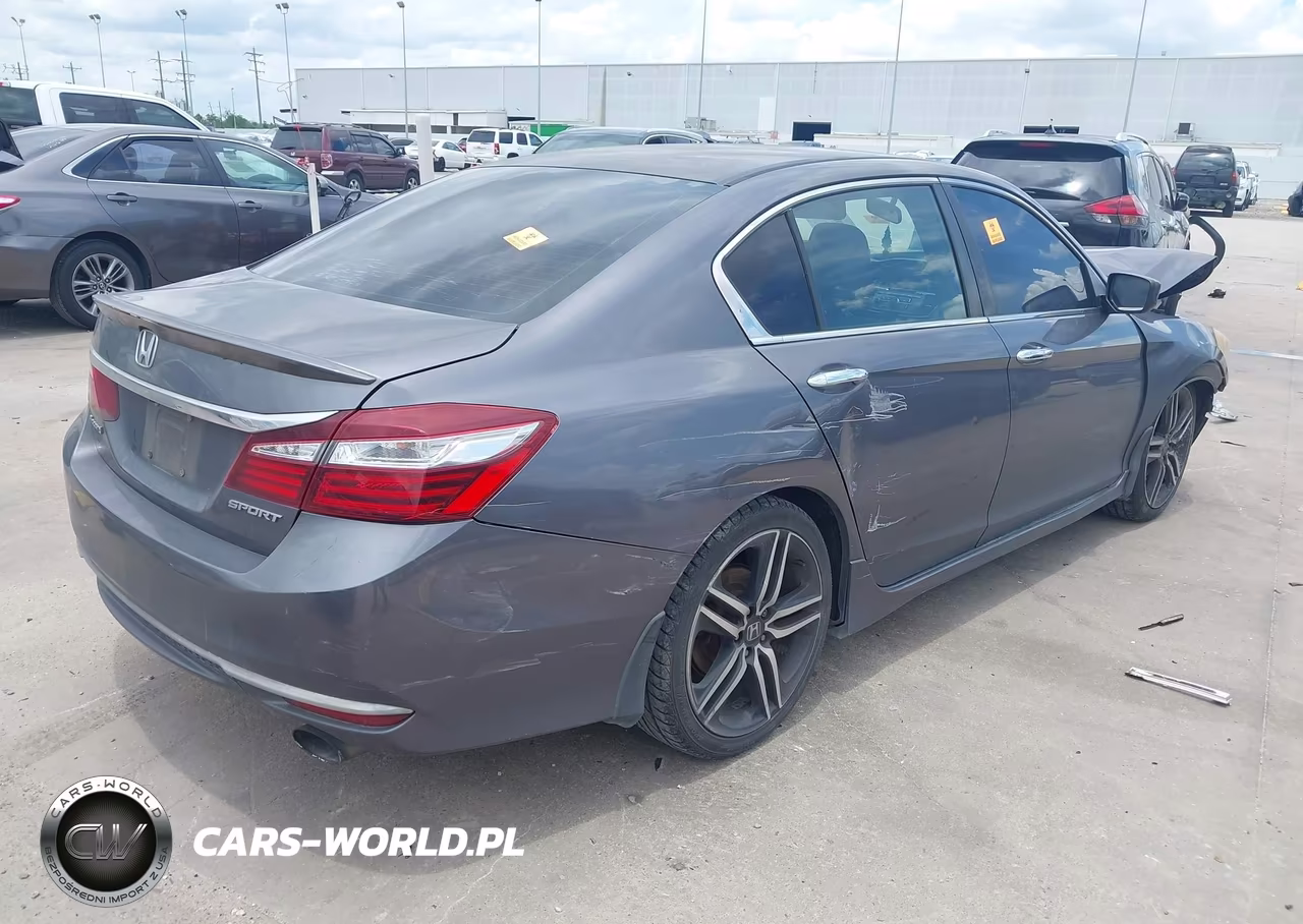 2016 Honda Accord Sport VIN:1HGCR2F54GA056840 - 4
