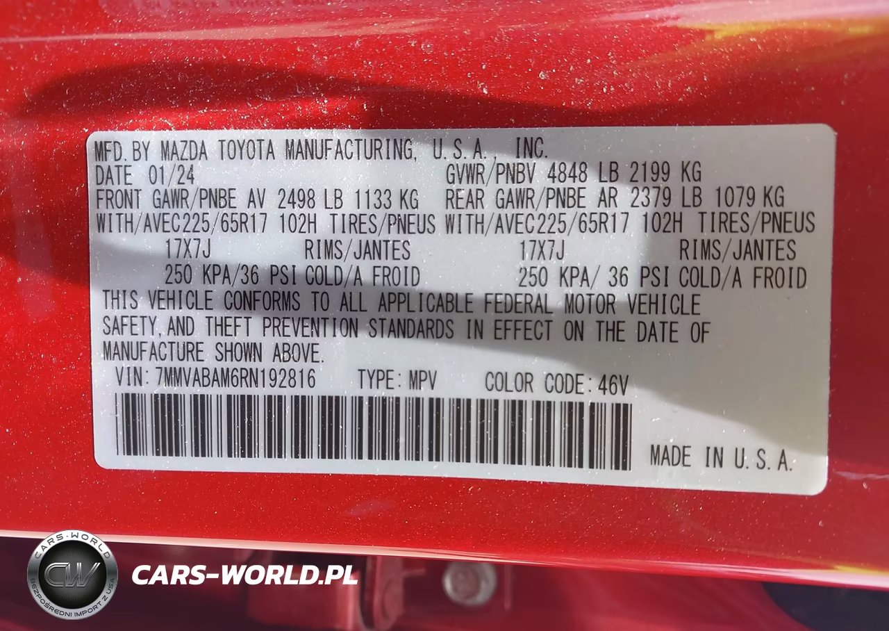 2024 Mazda Cx-50 2.5 S Select VIN:7MMVABAM6RN192816 - 9