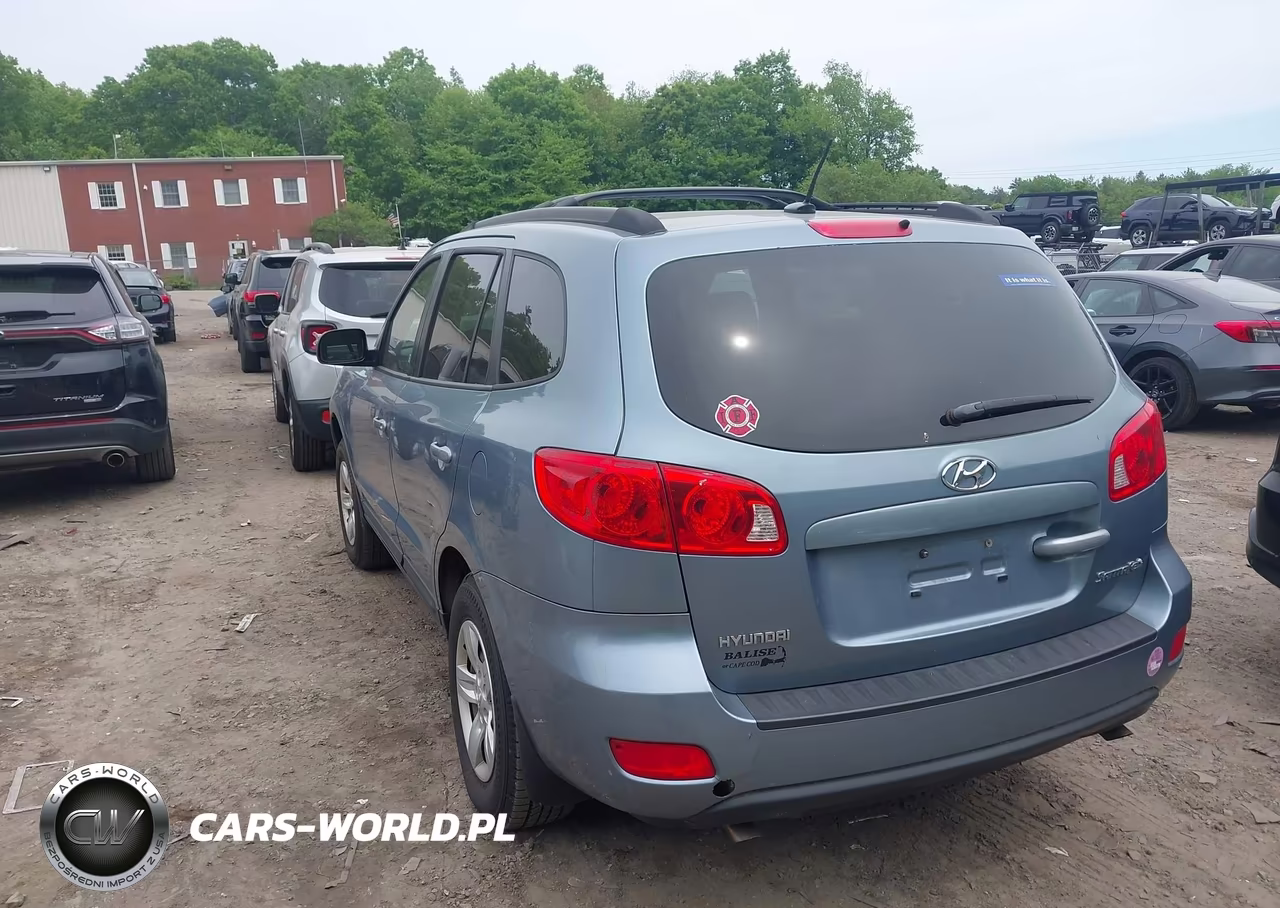 2009 Hyundai Santa Fe Gls VIN:5NMSG13DX9H299888 - 3