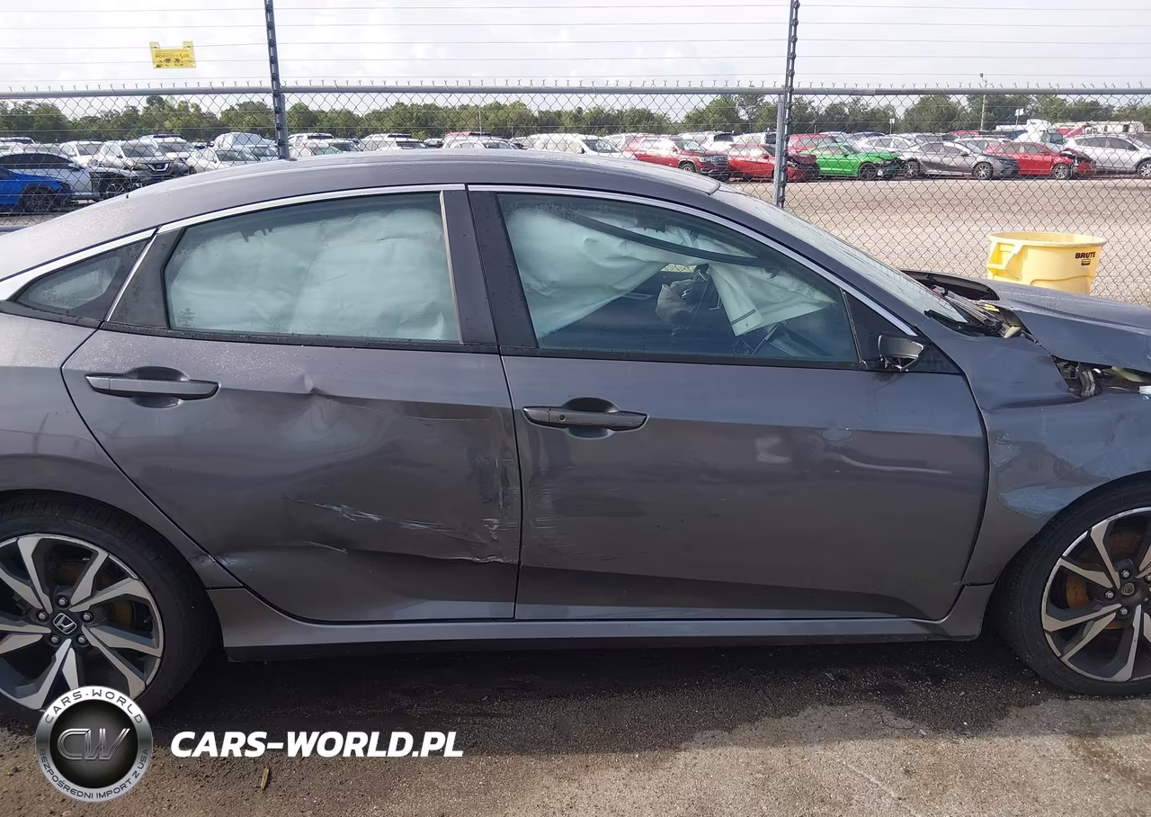 2019 Honda Civic Sport VIN:2HGFC2F89KH537878 - 13