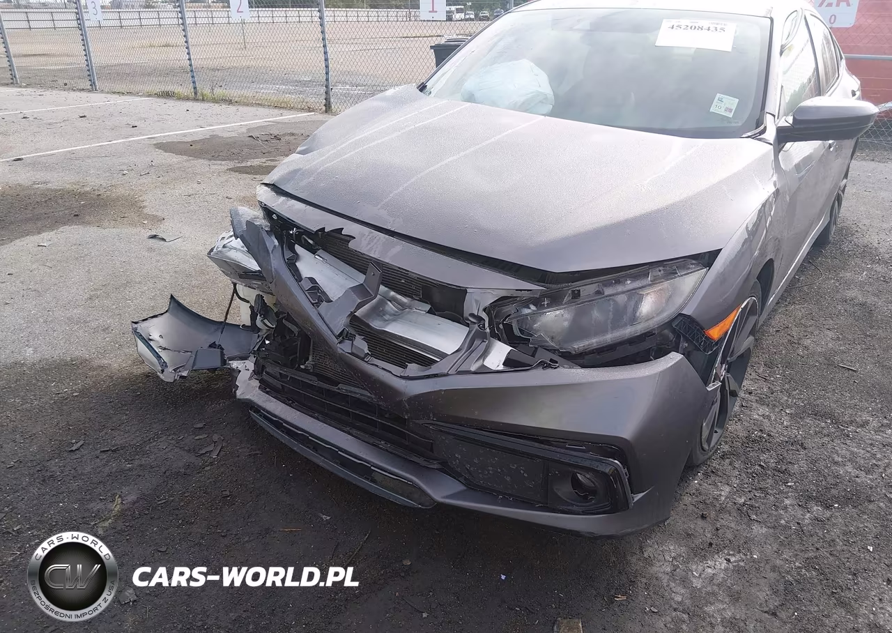 2019 Honda Civic Sport VIN:2HGFC2F89KH537878 - 6