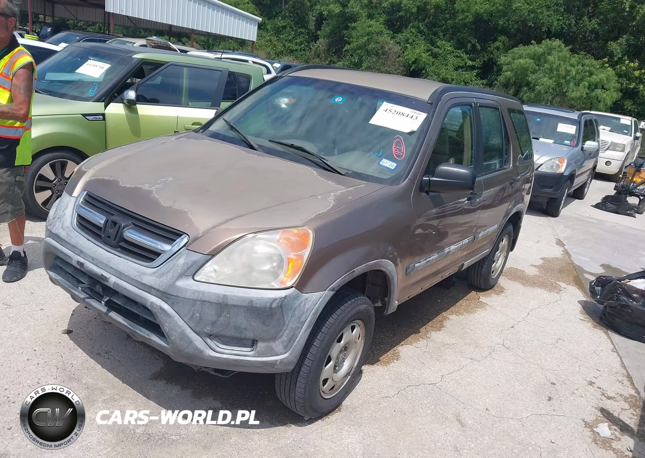 2002 Honda Cr-V Lx VIN:JHLRD684X2C022310 - 2