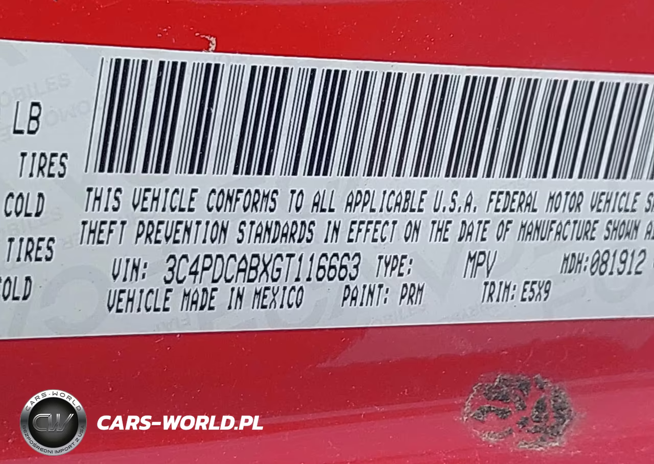 2016 Dodge Journey Se VIN:3C4PDCABXGT116663 - 9