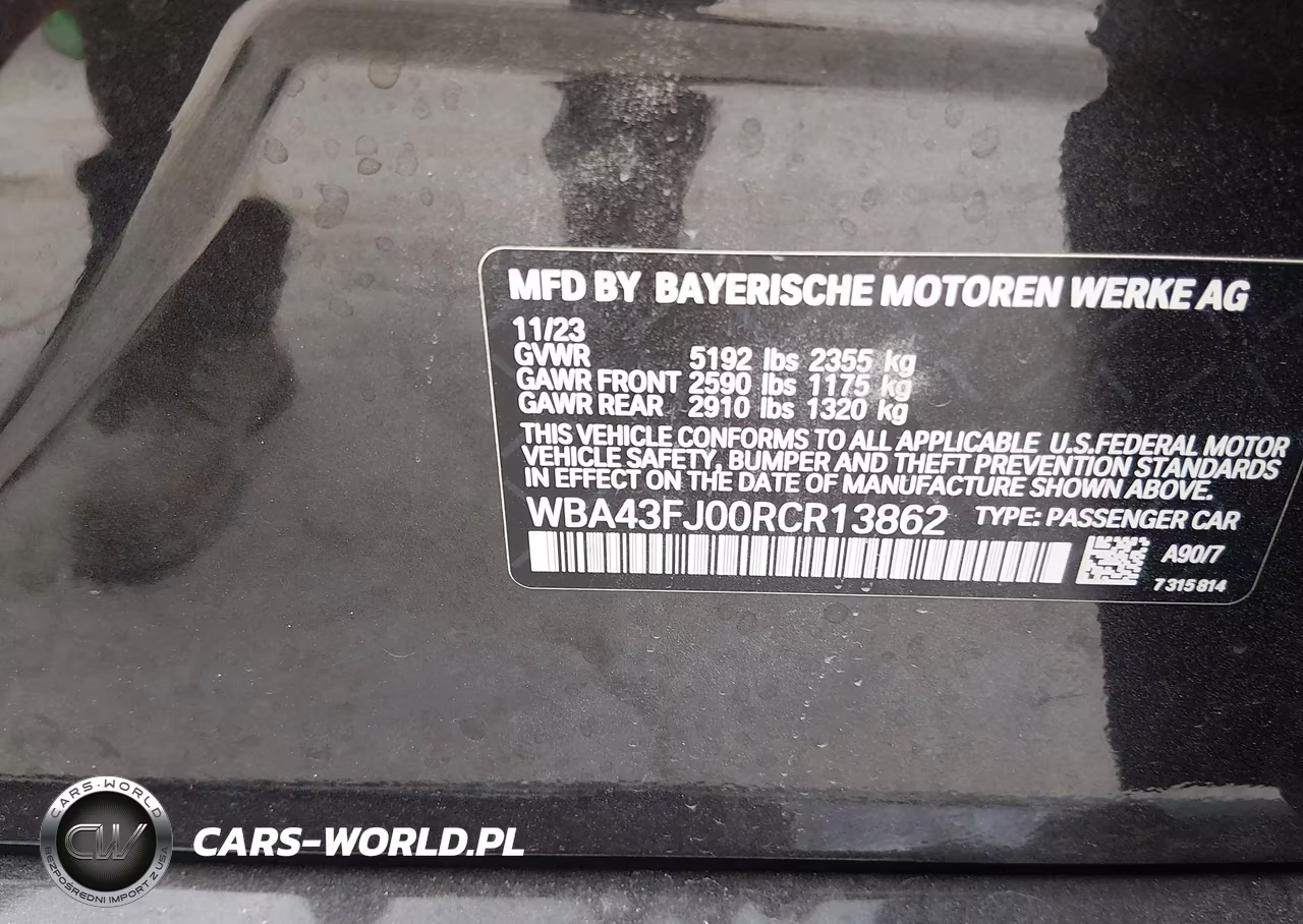 2024 BMW 530I VIN:WBA43FJ00RCR13862 - 9