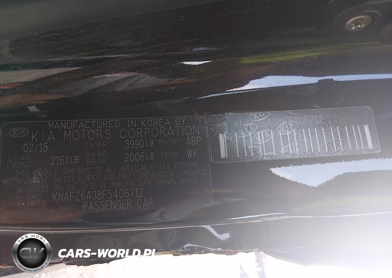 2015 Kia Forte Koup Sx VIN:KNAFZ6A38F5406712 - 9