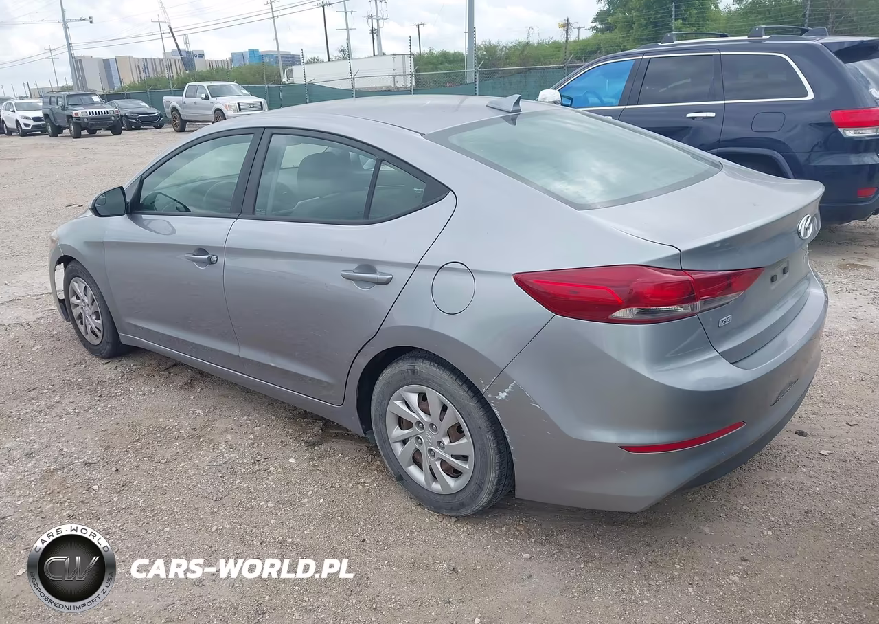 2017 Hyundai Elantra Se VIN:5NPD74LF6HH177073 - 3