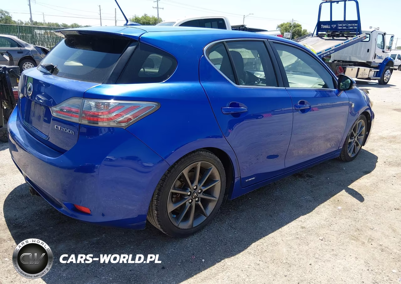 2012 Lexus Ct 200H Premium VIN:JTHKD5BH1C2074810 - 4