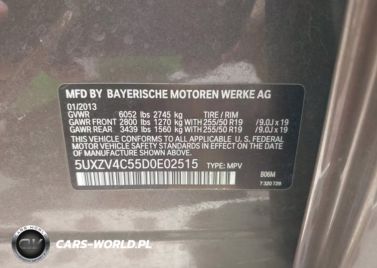 2013 BMW X5 xDrive35I-xDrive35I Premium-xDrive35I Sport Activity VIN:5UXZV4C55D0E02515 - 9