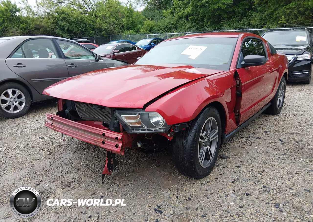 2012 Ford Mustang V6 Premium VIN:1ZVBP8AM7C5208790 - 2