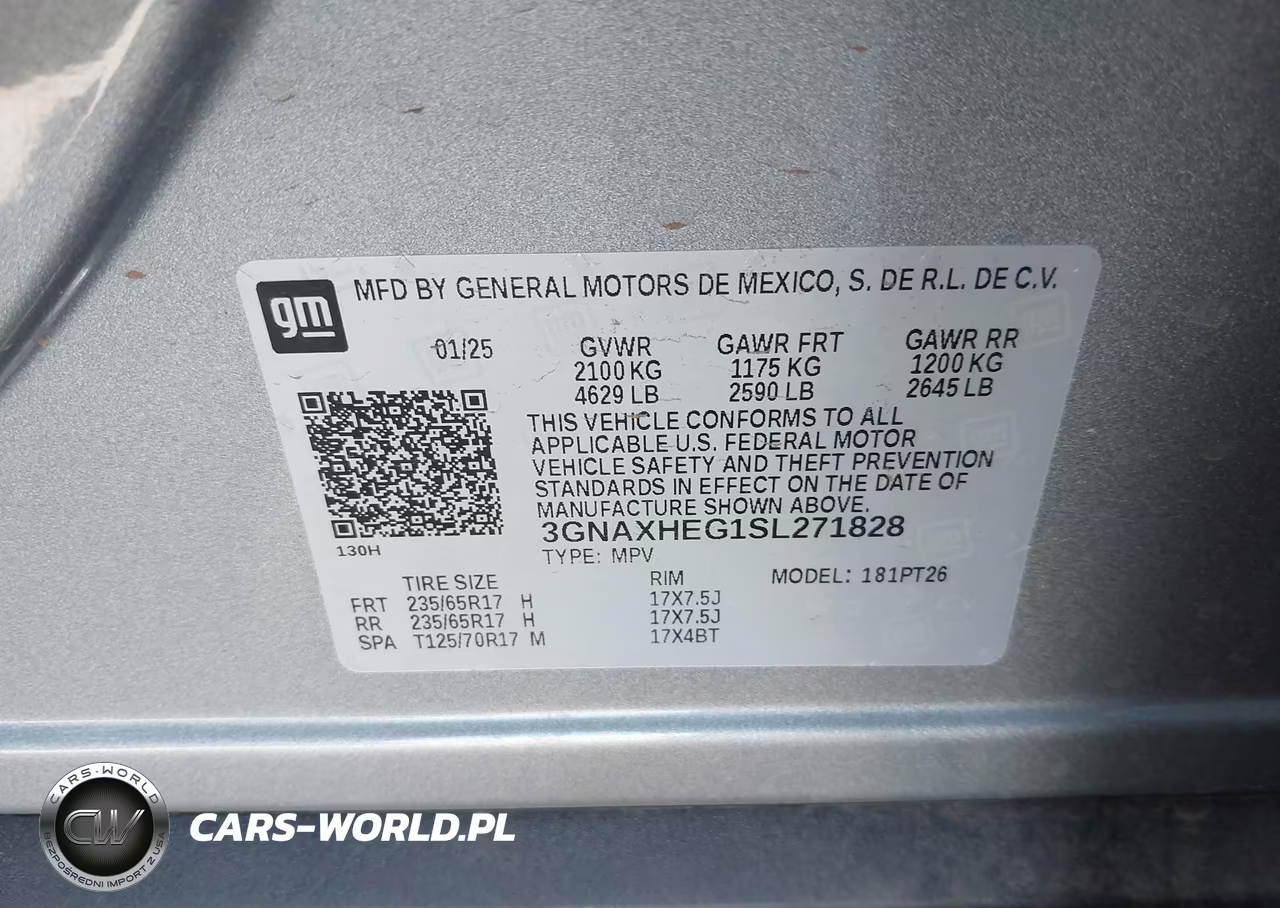 2025 Chevrolet Equinox Fwd Lt VIN:3GNAXHEG1SL271828 - 9