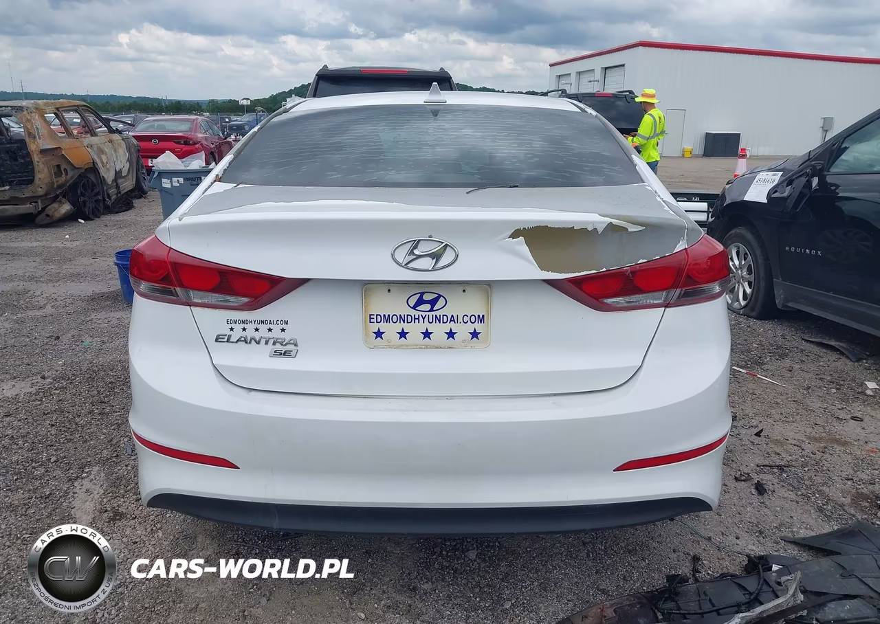 2017 Hyundai Elantra Se VIN:5NPD74LF0HH088406 - 17