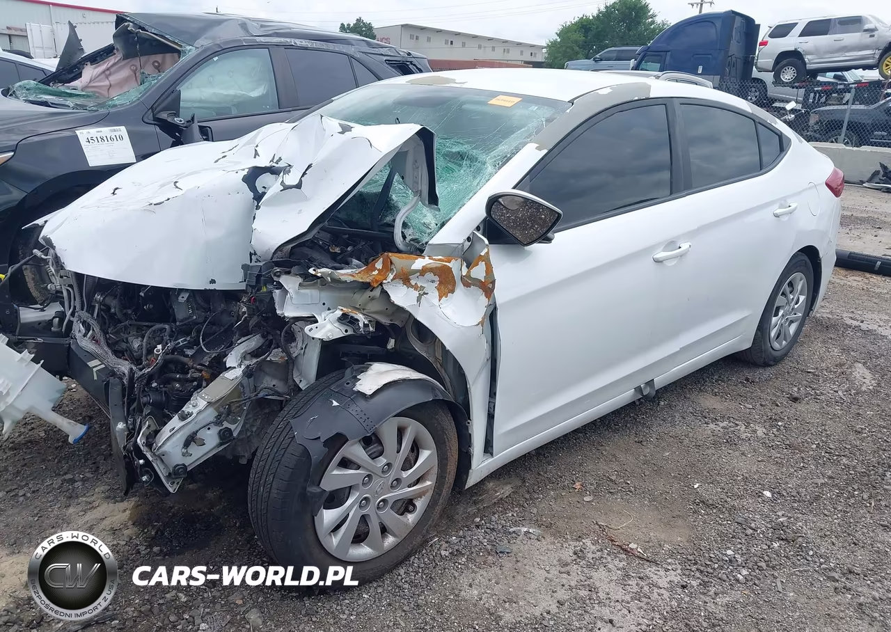 2017 Hyundai Elantra Se VIN:5NPD74LF0HH088406 - 2