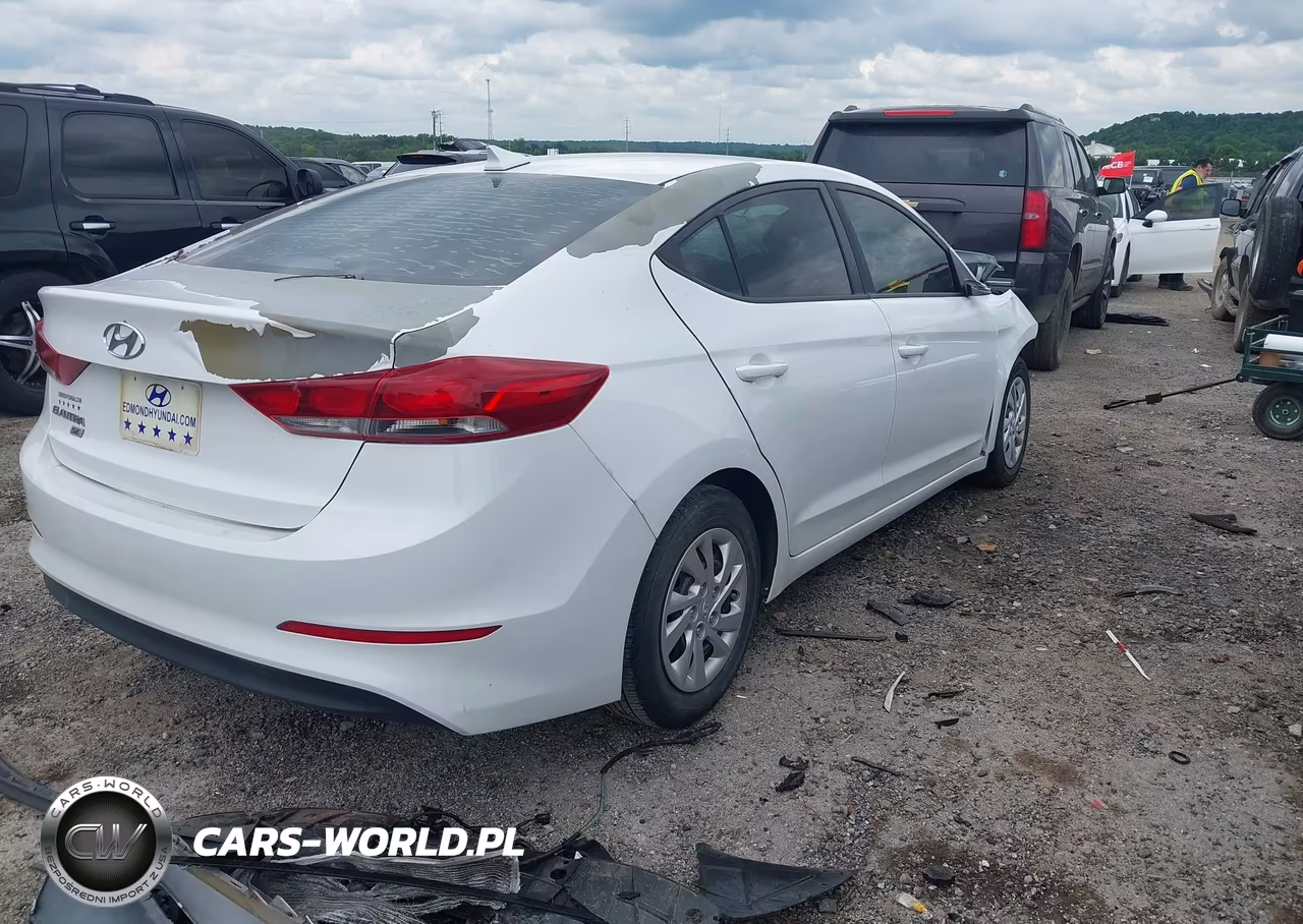 2017 Hyundai Elantra Se VIN:5NPD74LF0HH088406 - 4