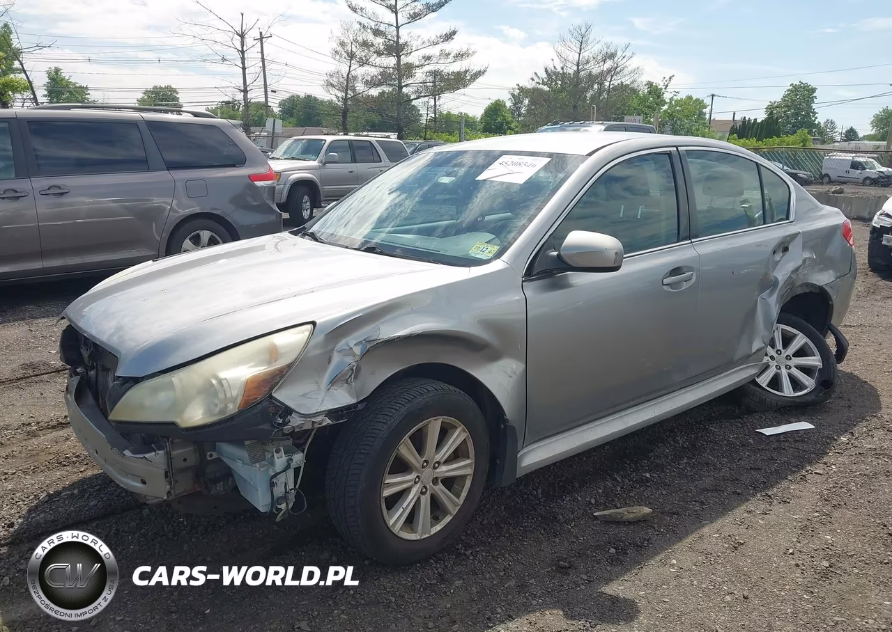 2010 Subaru Legacy 2.5I Premium VIN:4S3BMBC69A3225834 - 2