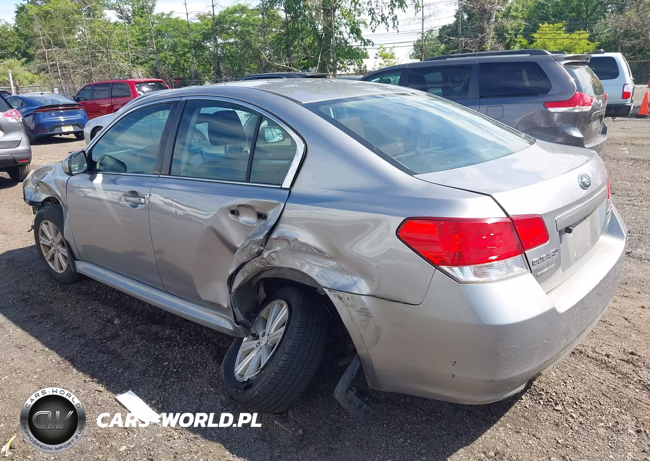 2010 Subaru Legacy 2.5I Premium VIN:4S3BMBC69A3225834 - 3