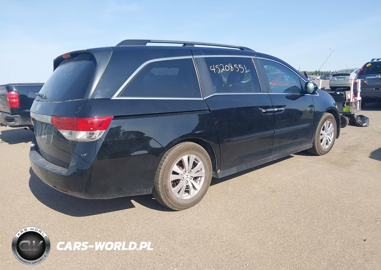 2015 Honda Odyssey Ex-L VIN:5FNRL5H67FB039179 - 4