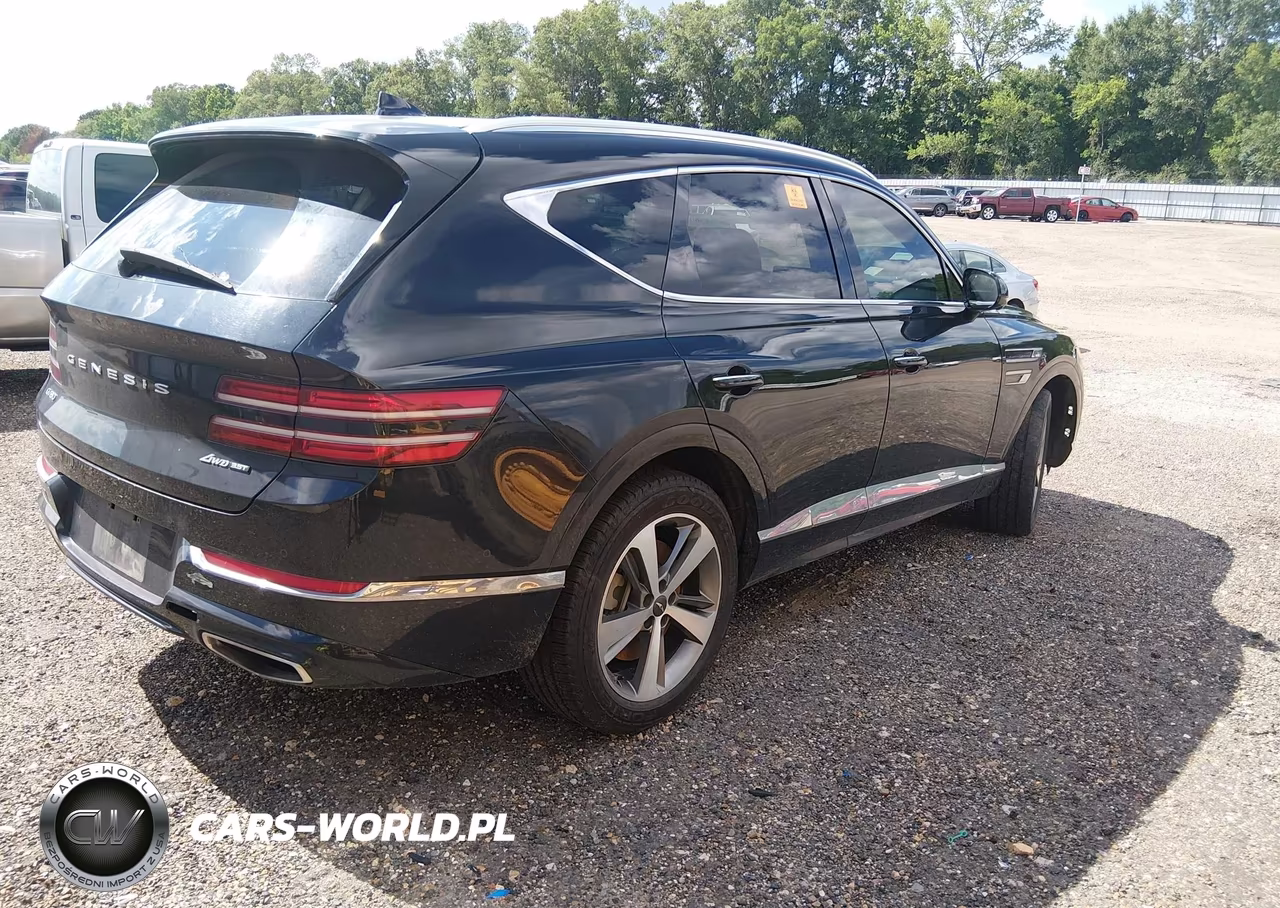 2021 Genesis Gv80 3.5T Awd Advanced VIN:KMUHCESC7MU040148 - 4