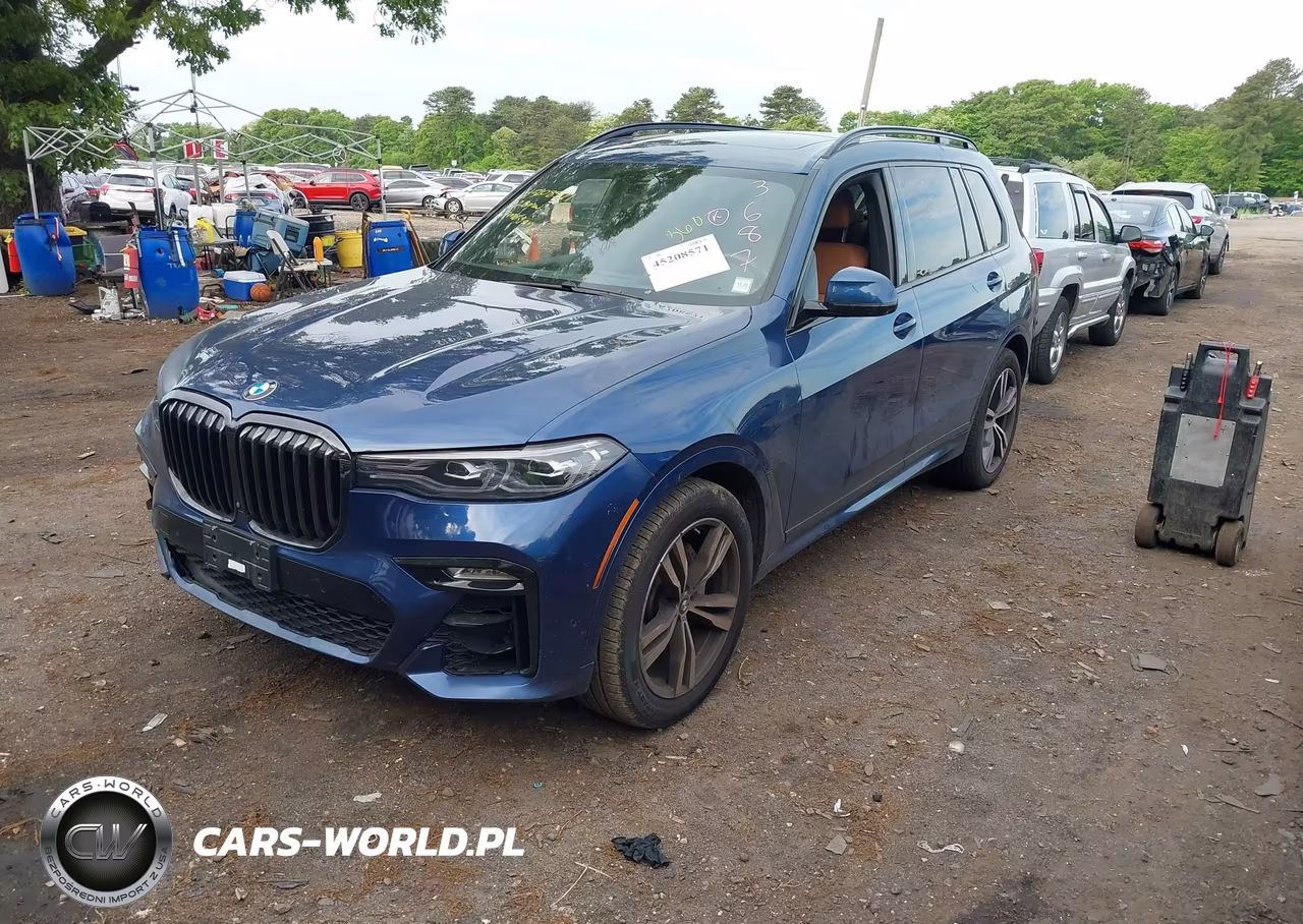 2022 BMW X7 xDrive40I VIN:5UXCW2C09N9K63687 - 2