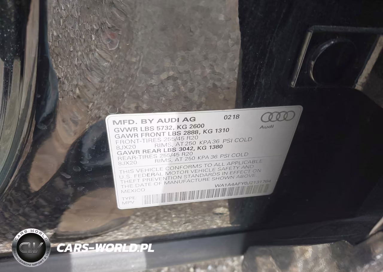 2018 Audi Sq5 3.0T Premium Plus VIN:WA1A4AFY0J2131764 - 9