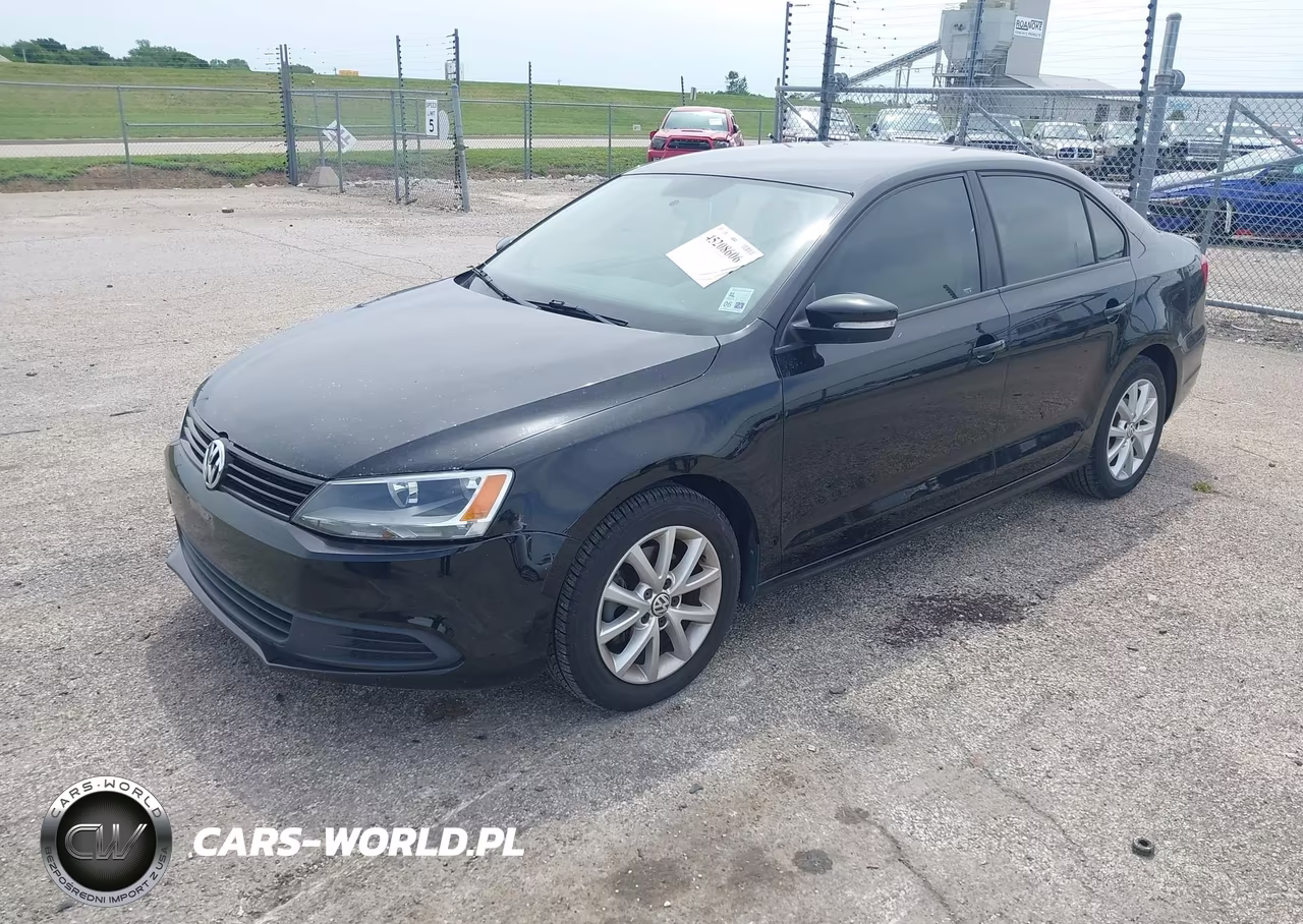 2012 Volkswagen Jetta 2.5L Se VIN:3VWDX7AJ1CM074572 - 2