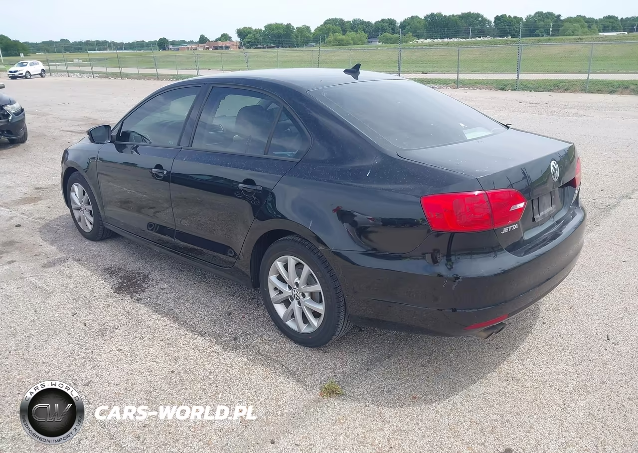 2012 Volkswagen Jetta 2.5L Se VIN:3VWDX7AJ1CM074572 - 3