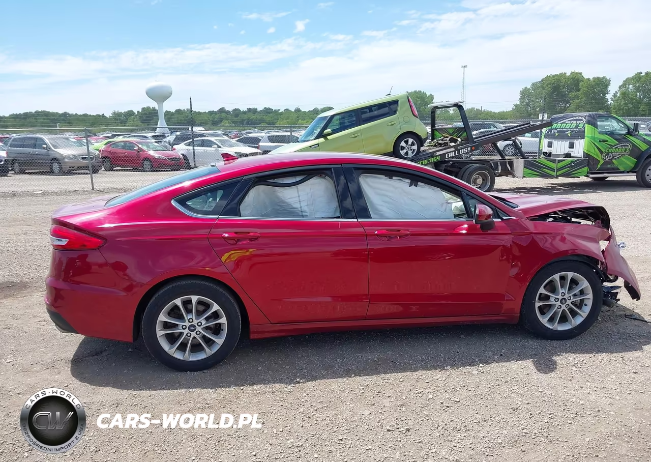 2019 Ford Fusion Se VIN:3FA6P0HD6KR267780 - 14