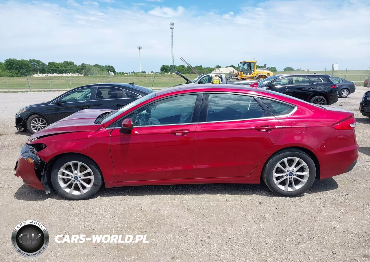 2019 Ford Fusion Se VIN:3FA6P0HD6KR267780 - 15