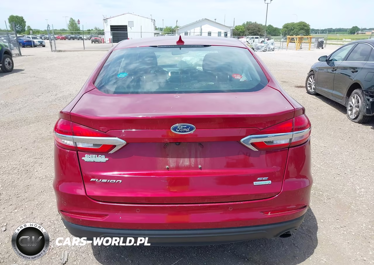 2019 Ford Fusion Se VIN:3FA6P0HD6KR267780 - 17