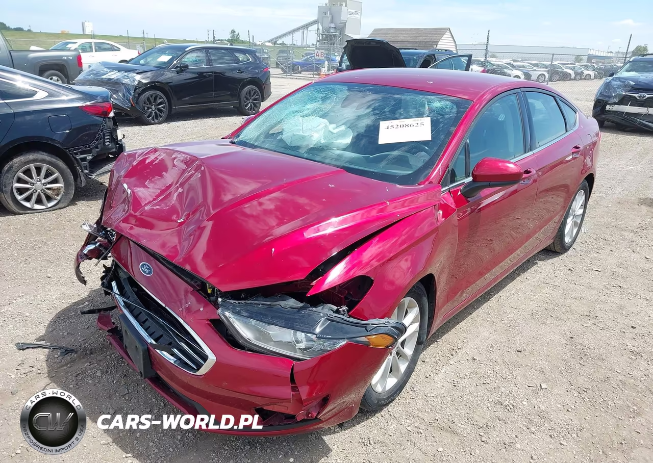 2019 Ford Fusion Se VIN:3FA6P0HD6KR267780 - 2