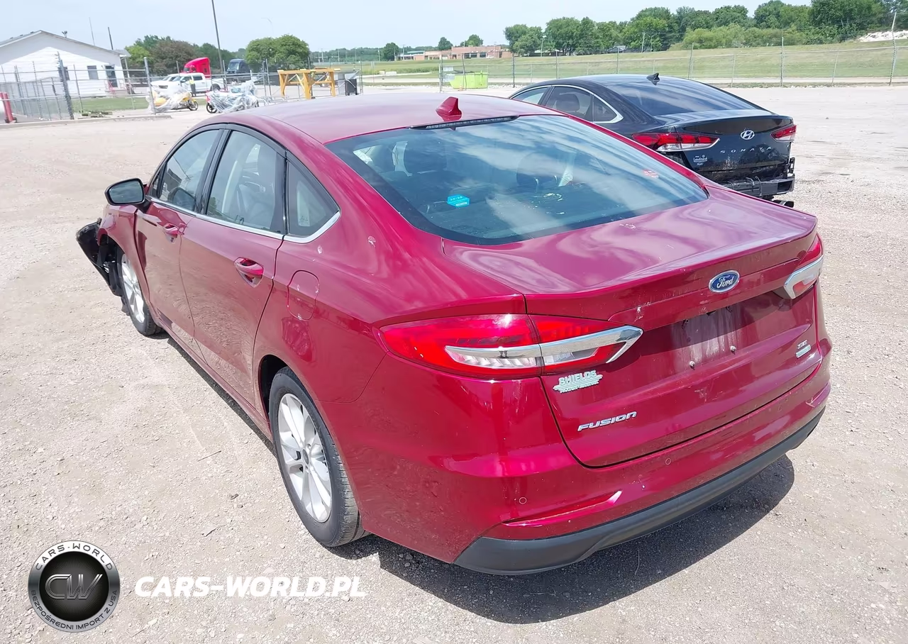 2019 Ford Fusion Se VIN:3FA6P0HD6KR267780 - 3