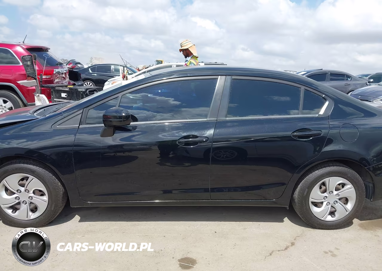 2014 Honda Civic Lx VIN:19XFB2F54EE233025 - 14