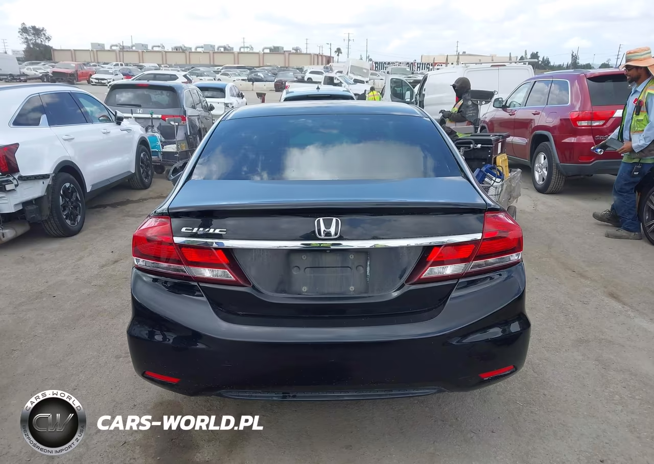 2014 Honda Civic Lx VIN:19XFB2F54EE233025 - 16