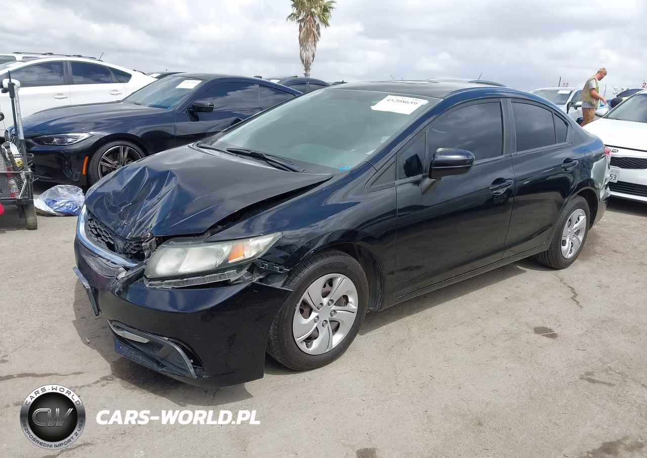 2014 Honda Civic Lx VIN:19XFB2F54EE233025 - 2