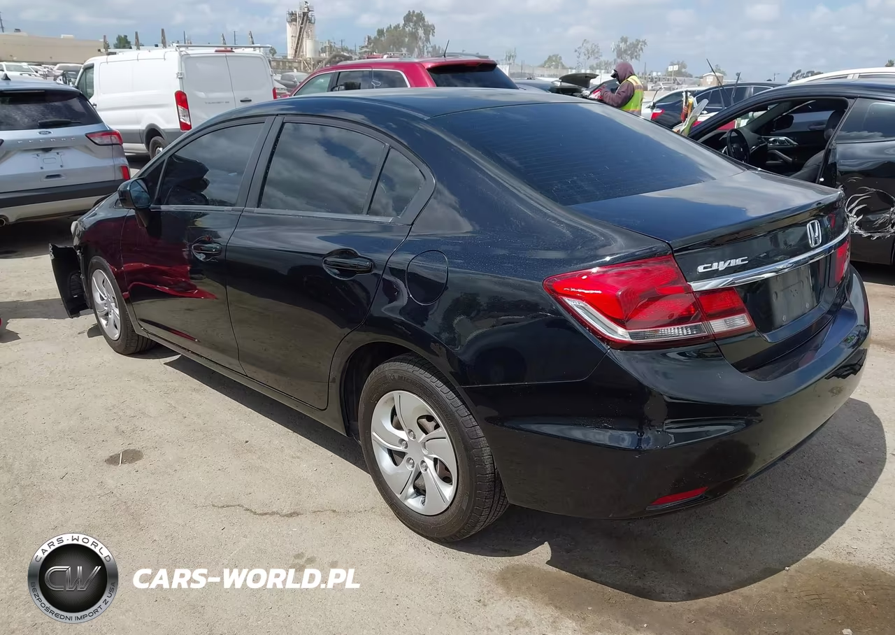 2014 Honda Civic Lx VIN:19XFB2F54EE233025 - 3