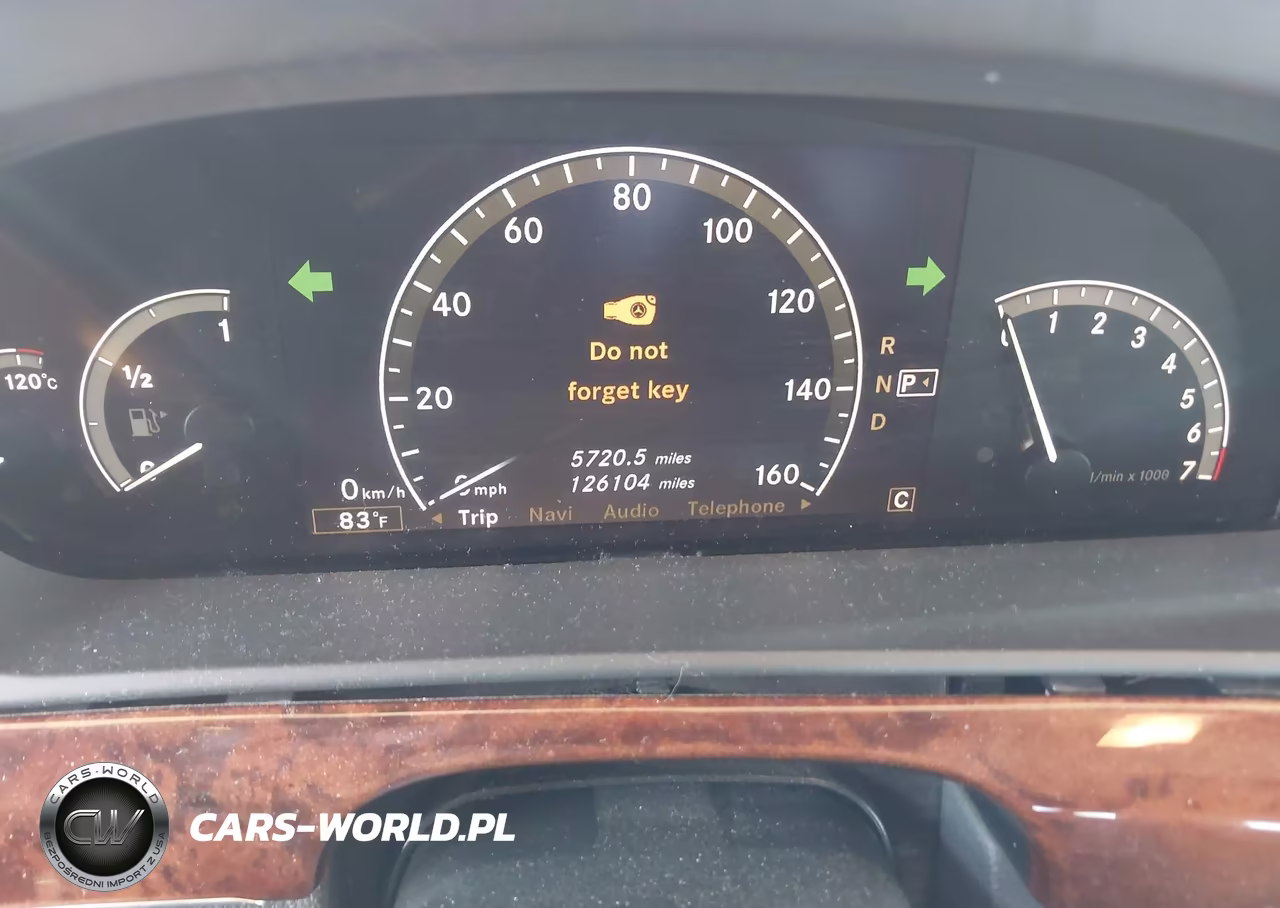2007 Mercedes-Benz S 550 4Matic VIN:WDDNG86X47A116560 - 7