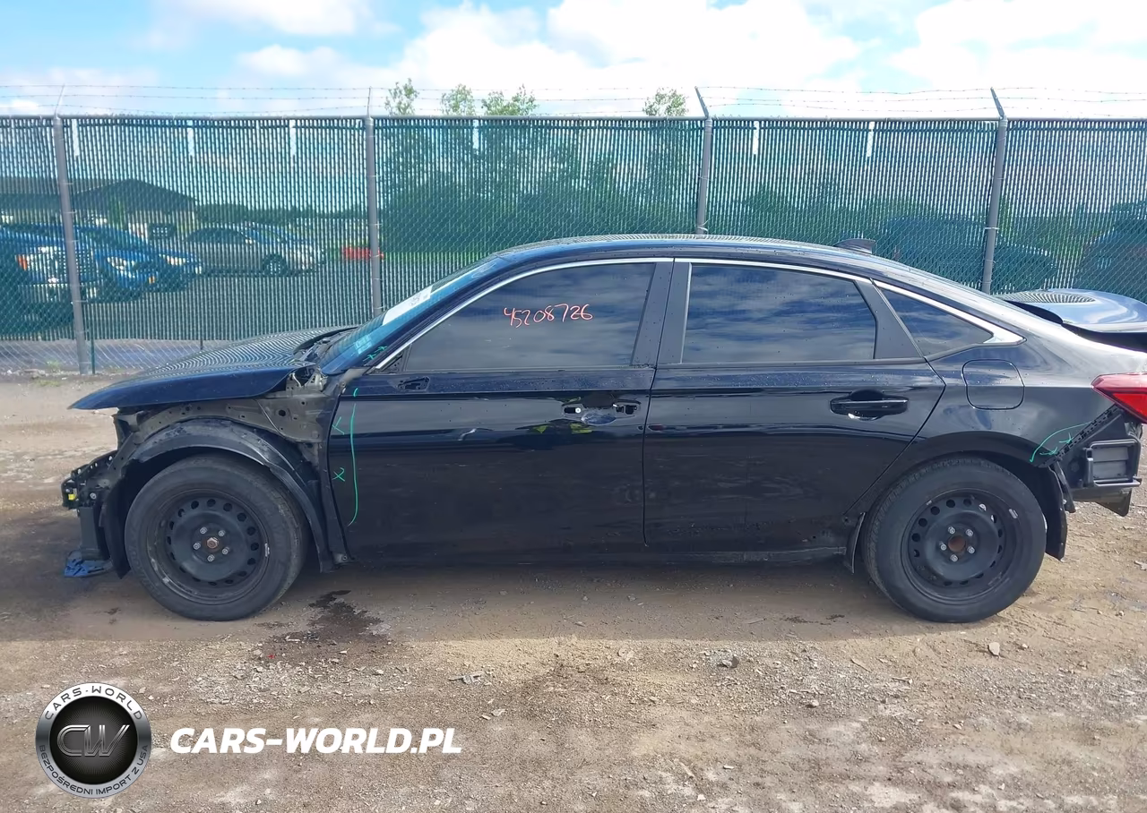 2025 Honda Civic Lx VIN:2HGFE2F27SH530918 - 14