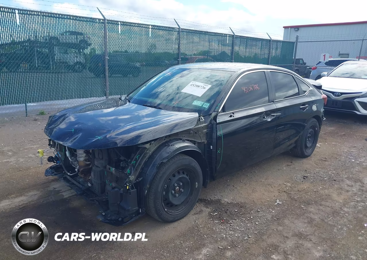 2025 Honda Civic Lx VIN:2HGFE2F27SH530918 - 2