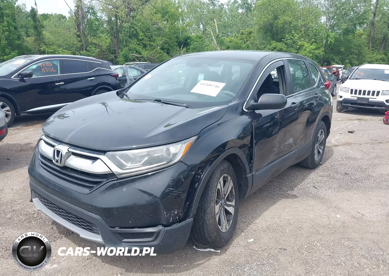 2018 Honda Cr-V Lx VIN:5J6RW6H35JL000450 - 2