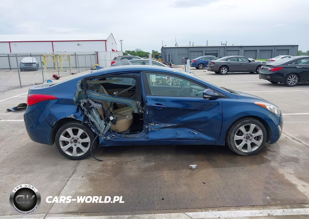 2013 Hyundai Elantra Limited VIN:KMHDH4AE2DU975296 - 14