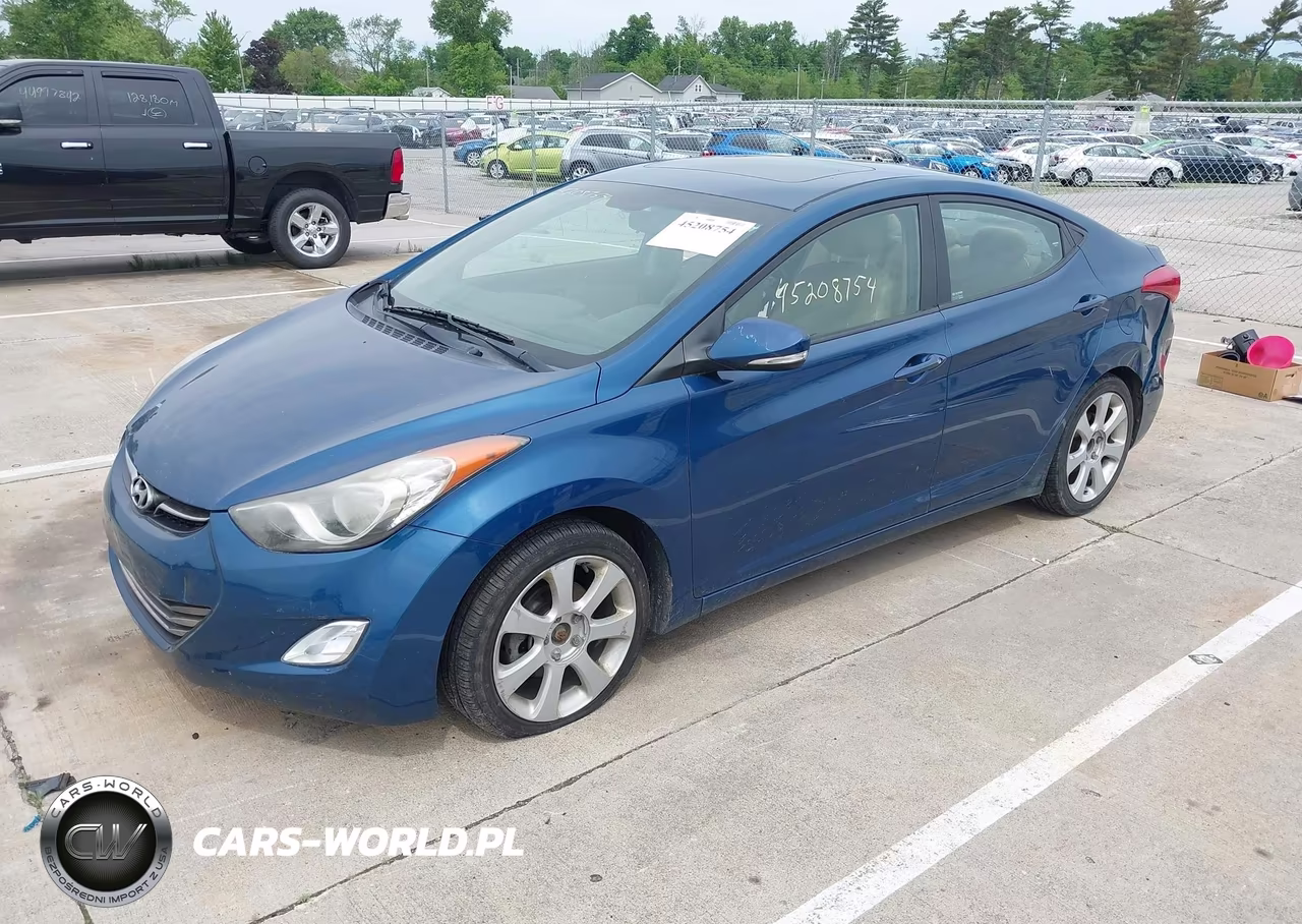 2013 Hyundai Elantra Limited VIN:KMHDH4AE2DU975296 - 2