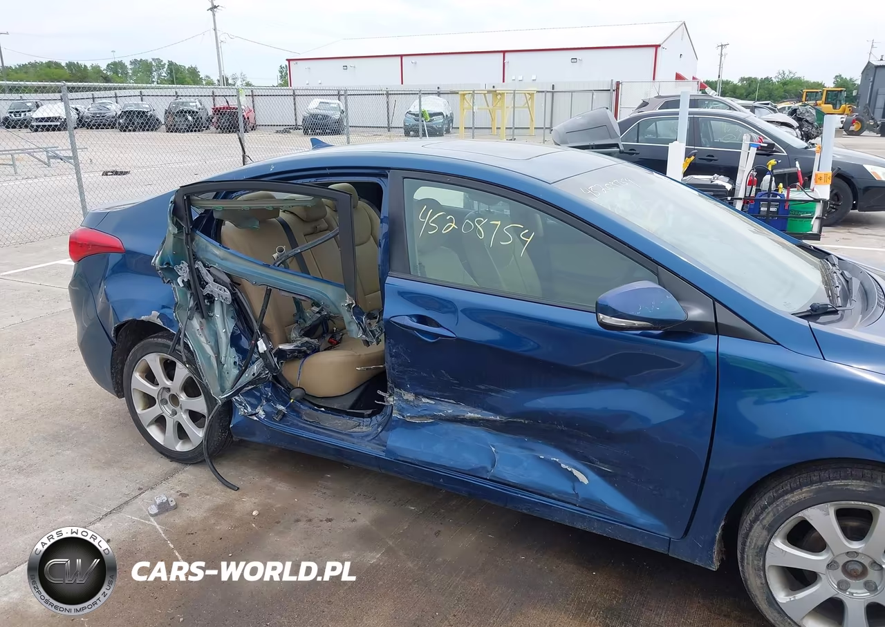 2013 Hyundai Elantra Limited VIN:KMHDH4AE2DU975296 - 6