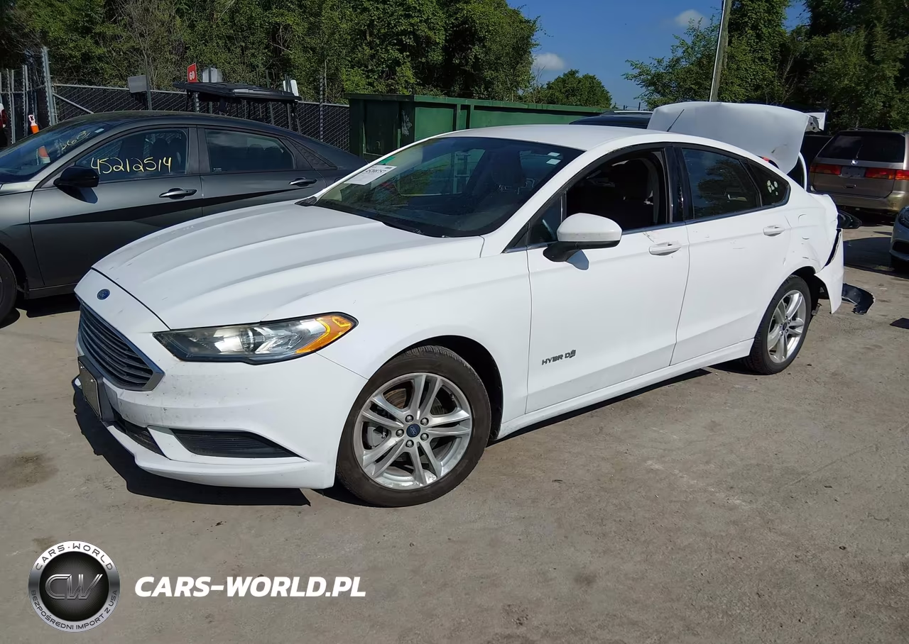 2018 Ford Fusion Hybrid S VIN:3FA6P0UU7JR122607 - 2